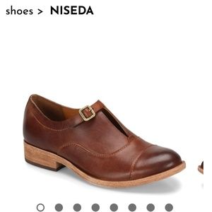 Korkease brown leather oxfords